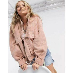 New Free People Adorable Surplus Jacket XS 0-2-4